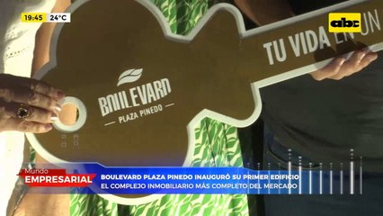 Boulevard Plaza Pinedo inauguró su primer edificio El complejo inmobiliario más completo del mercado