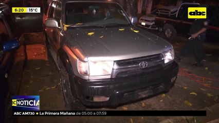 Camioneta robada fue abandonada en Remanso