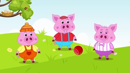 Piggy Heroes Save a Baby Bird! 🐷💖 | Bacon the Brave | Kids Animation Story