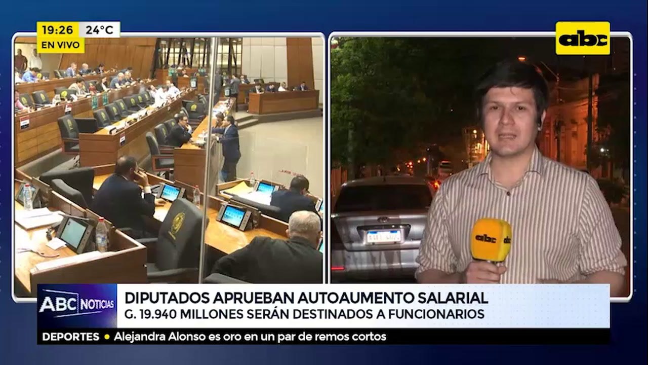Diputados aprueban autoaumento salarial