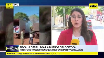 Fiscalía debe investigar quiénes son dueños de logística