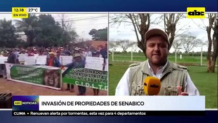 Seguimiento invasión de propiedades de Senabico
