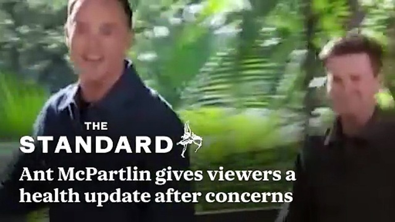 Ant McPartlin gives viewers a health update after sparking concern on I'm A Celebrity