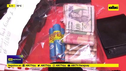 Asaltó Biggie, llevó dinero y fue detenido