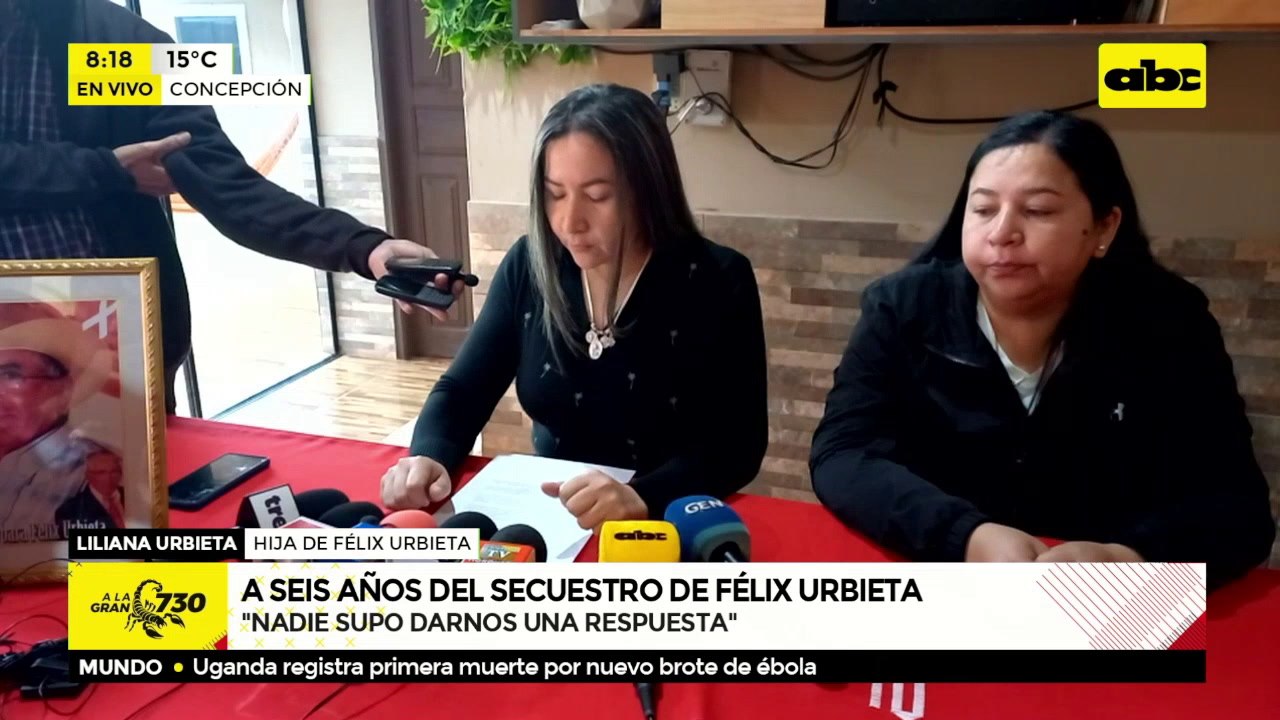 A seis años del secuestro de Félix Urbieta