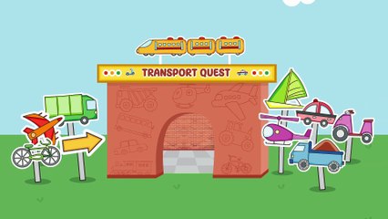 Mode of Transport for Kids | Transportation for Kids | Porky, Bacon, Hammy’s Big Transport Adventure