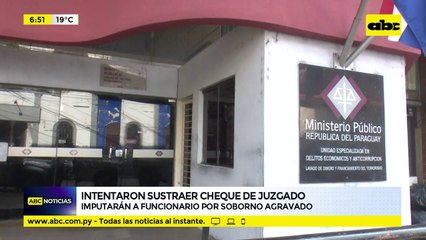 Cheques de RGD: Funcionario niega intento de soborno