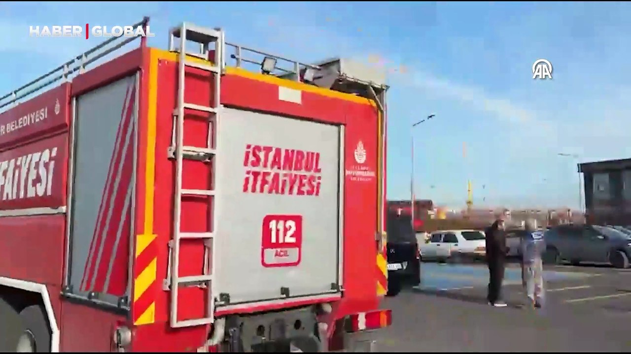 Silivri'de Botaş tesislerinde yangın! Bölge tah...