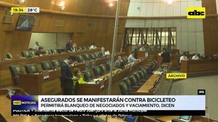 Asegurados se manifestarán contra bicicleteo