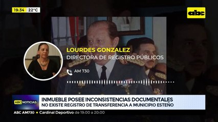 Inmueble posee inconsistencias documentales