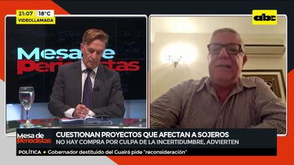 Cuestionan proyectos que afectan a sojeros