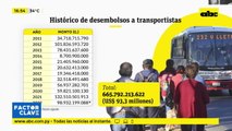 Aumento de subsidios a transportistas
