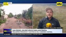 San Pedro: sin recursos para asistencia