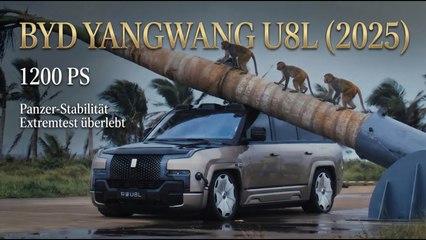 Luxus-SUV im Härtetest: BYD YangWang U8L 2025 zeigt, was er kann