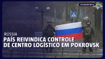 Rússia declara tomada do centro logístico de Pokrovsk, Ucrânia