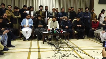 Chief Minister Khyber Pakhtunkhwa, Muhammad Sohail Afridi - Important Press Conference