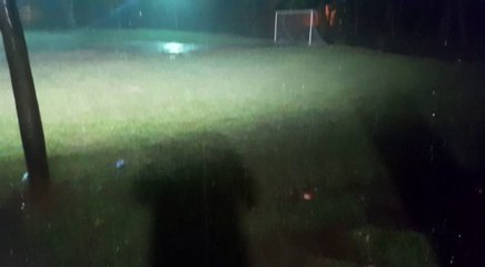 Lluvia en Coronel Oviedo