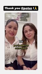 Mensaje de las hijas de Juan Orlando Hernández