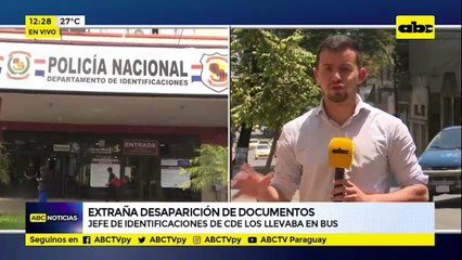 Extraña desaparición de documentos