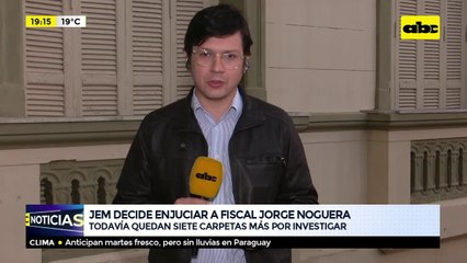 JEM decide enjuciar al fiscal Jorge Noguera