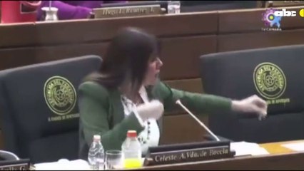 Celeste Amarilla: ¿Cómo se llama el gordo imbécil ese?