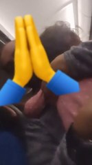 Imágenes captadas por Pabla Thomen desde el avión que llegó destrozado a Luque