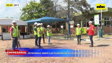 Petrobras abrió las puertas de su planta en Villa Elisa