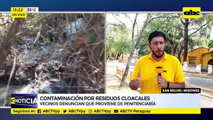 Contaminación por residuos cloacales