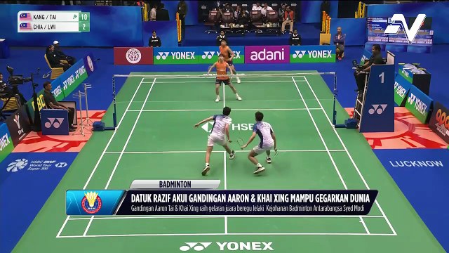 Razif Sidek akui gandingan Aaron & Khai Xing mampu gegarkan dunia