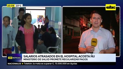 Salarios atrasados en el hospital Acosta Ñu