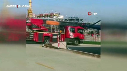 Silivri'de Botaş tesislerinde yangın! Bölge tahliye edildi