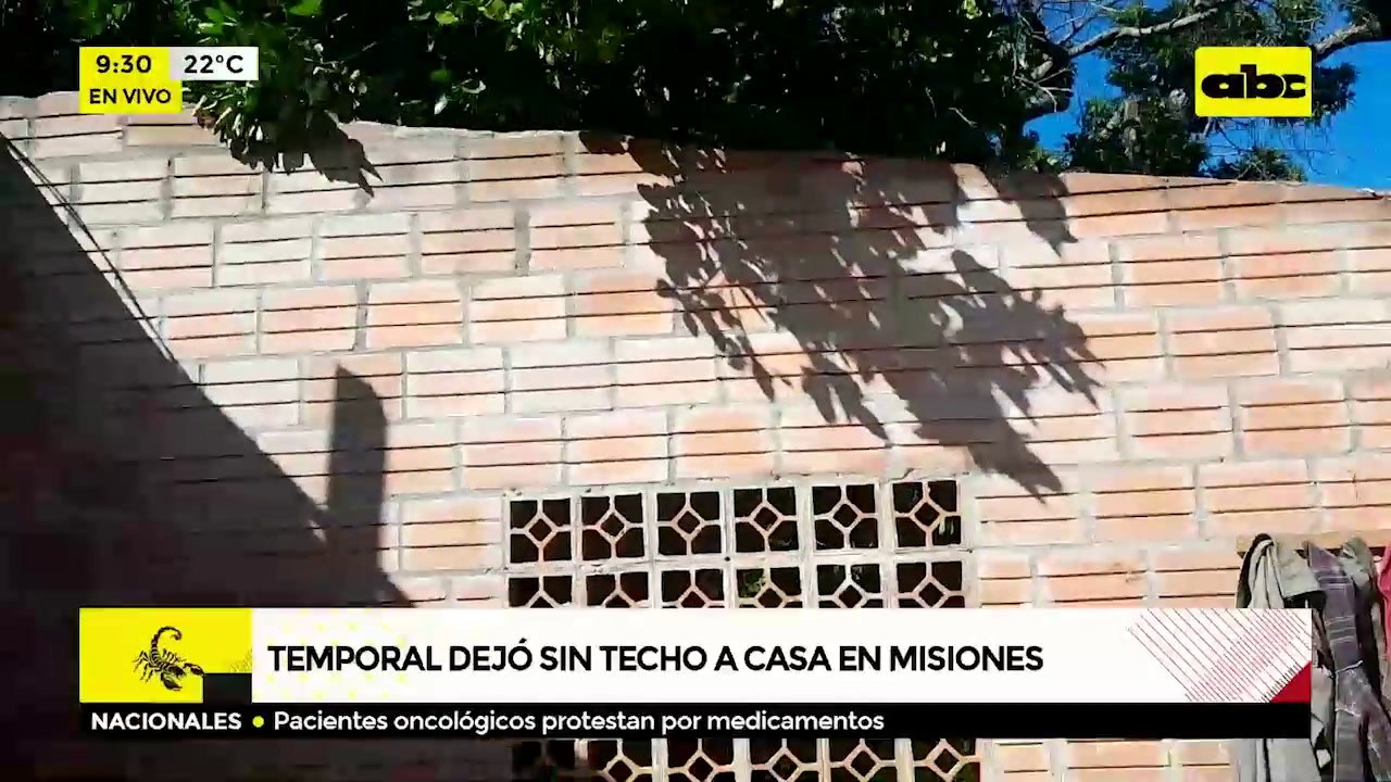 Temporal en Misiones