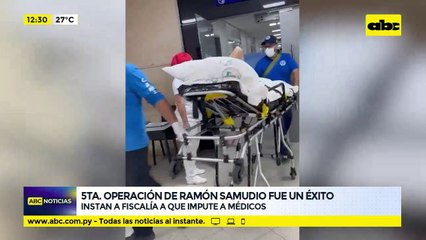Quinta operación de Ramón Samudio fue un éxito