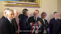 Vetrine rossoblù, la premiazione con Joey Saputo: video