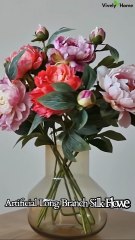 Dubai Home Decor Peony Branch – Luxury Christmas & Wedding Decoration UAE