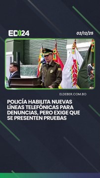 Policía habilita nuevas líneas telefónicas para denuncias, pero exige que se presenten pruebas