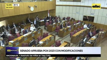 Senado aprueba PGN 2023 con modificaciones