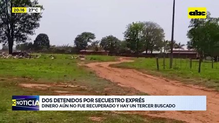 Dos detenidos por secuestro exprés