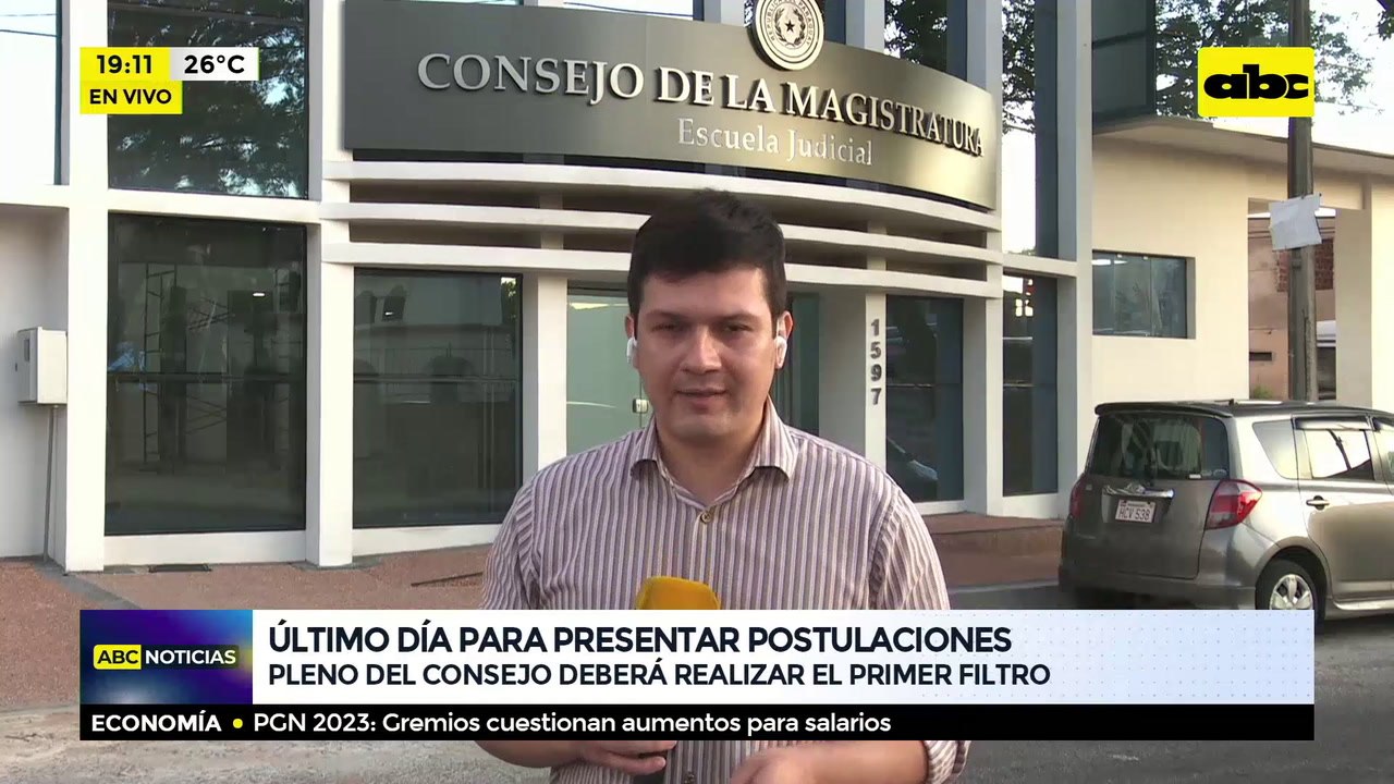 Último día para presentar postulaciones