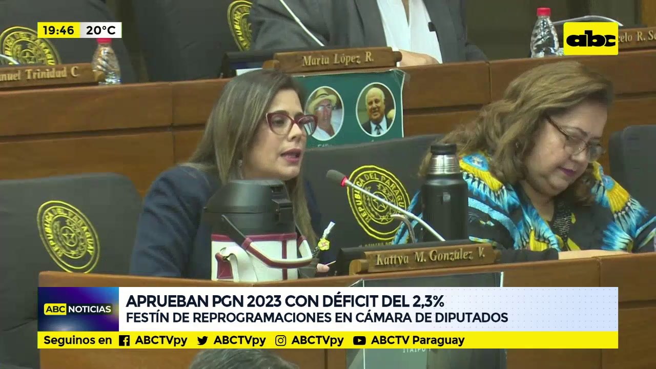 Aprueban PGN 2023 con déficit del 2,3%