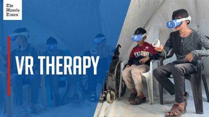 VR headsets take war-scarred children to world away from Gaza
