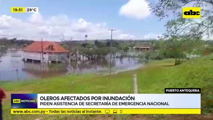 Oleros Afectados Por Inundación