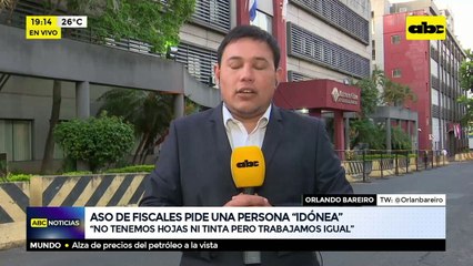 Aso de fiscales pide una persona ‘’idónea’'