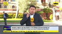 Mario Abdo Benítez se reunirá con el embajador de EE.UU.