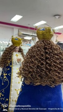 Así Preparan La Imagen De La Virgen De Caacupé