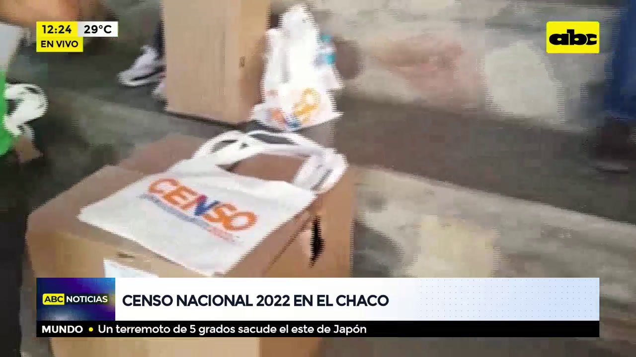 Censo Nacional en el Chaco