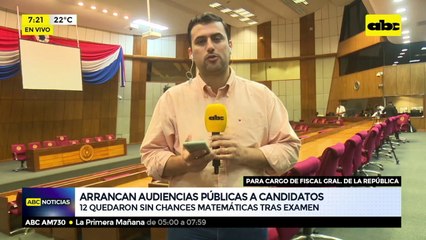 Arrancan las audiencias públicas a candidatos