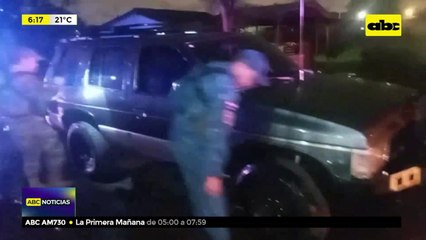 Camioneta robada en Limpio fue encontrada