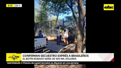 Brasileños fueron asaltados en Asunción
