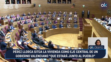 Pérez Llorca sitúa la Vivienda como eje central de un Gobierno valenciano "que estará junto al pueblo"